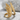 Dual Angel Wings Ring, gold vermeil, product photo on stone