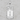Hagakure Samurai Bar Pendant, polished silver, front view