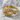 Violet Flower Ring, gold vermeil, product photo on stone