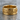 Nanakorobi Yaoki Ring, gold vermeil, front view on wet stone