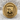 101st Airborne Rope Signet Ring, gold vermeil finish, product photo on stone