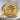 Bonsai Tree Ring, gold vermeil, front view on stone surface