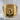 101st Airborne Division Ring, gold vermeil, front view