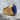 Masonic Lapis Lazuli Ring, gold vermeil, product photo on stone