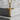 Wood Grain Crucifix Pendant, gold vermeil, product photo on stone