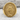 Miraculous Medal Ring, gold vermeil, front product view on stone