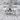 Vampire Teeth Ring, polished silver, front view on stone