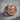 Saint Michael Signet Ring, rose gold, angled view on stone