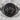 In Hoc Signo Vinces Ring, black rhodium, product photo on stone
