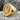 Christian Fish Ring, gold vermeil, angled product photo on stone