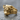 Charging Bull Ring, gold vermeil, product photo on stone