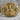 Saint Matthew Ring, gold vermeil, front view on stone