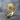 Dwarven Faceted Gem Ring, gold vermeil, angled product photo on stone