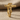 Jesus Crucifix Ring, gold vermeil, front product view