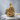 Mother Daughter Pendant, gold vermeil, product photo on stone
