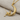 Fishing Boy Moon Pendant, gold vermeil, product photo on fabric