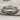 Rope Wedding Ring, oxidized, angled view on fabric