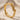Bone and branch ring, gold vermeil, angled view on stone