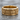 Maltese Cross Band Ring, gold vermeil, product photo on stone