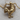 Strutting Rooster Pendant, gold vermeil finish on wood surface