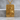 American Flag Eagle Dog Tag Pendant, gold vermeil, angled product photo