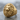 King of Beasts Lion Ring, gold vermeil, angled product view on stone