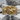 Virgo Maiden Band Ring, gold vermeil, front view on stone