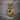 Hellfish Anchor Pendant, gold vermeil, front product photo