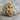 Gothic Owl Mask Pendant, gold vermeil product photo