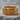 Baroque Scroll Band Ring, gold vermeil, product photo on stone