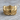 Army Aviation Shield Ring, gold vermeil, front angled product photo