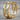Geometric Triangle Cutout Ring, gold vermeil, product photo