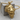 Africa Roaring Lion Pendant, gold vermeil, product photo
