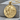 82nd Airborne Division Pendant, gold vermeil, angled product view