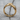 Hugging hands ring, gold vermeil product photo