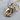 Kraken Axe Pendant, gold vermeil, front product photo