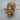 Acanthus Skull Cross Pendant, gold vermeil, product photo