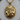 Poseidon Trident Medallion Pendant, gold vermeil product photo