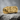 Razor Blade Signet Ring, gold vermeil, angled product photo on stone