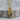 Norse Raven Wing Pendant, gold vermeil, front view