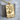 USMC Semper Fidelis Dog Tag Pendant in gold vermeil, product photo