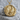 Wild turkey medallion pendant, gold vermeil, front view