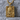 Chinese Guardian Lion Pendant, gold vermeil, angled product photo