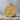 Love Is Love Pendant, gold vermeil, product photo on stone