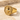 North Star Signet Ring, gold vermeil, angled product photo