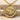Solar Eclipse Pendant in gold vermeil, angled front view