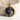 Full Moon Crescent Pendant, gold vermeil, angled product photo
