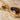 Teardrop Garnet Solitaire Pendant in gold vermeil, macro close-up view