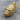 Calm Gorilla Head Pendant, gold vermeil, angled product photo on wood