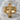 Sacred Heart Cross Ring, gold vermeil, front product photo